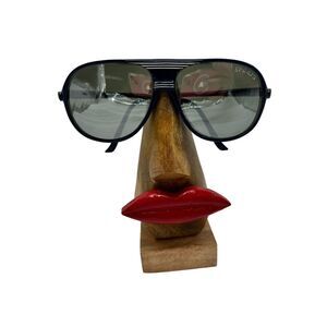 Leisure Time 70's Style Classic Retro Plastic Teardrop‎ Aviator Sunglasses Black